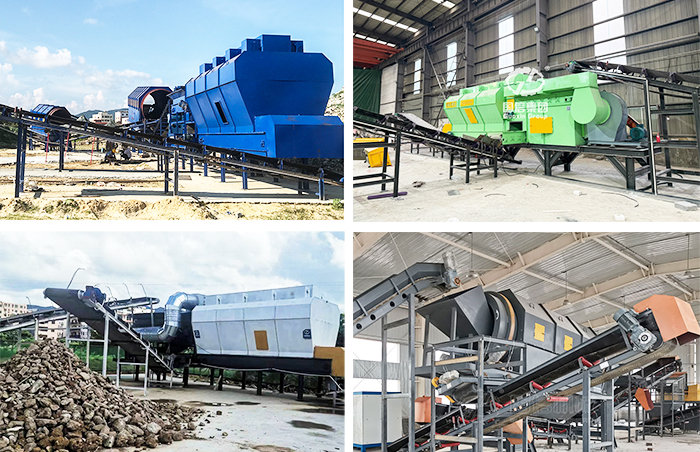 working site of Domestic waste air separator