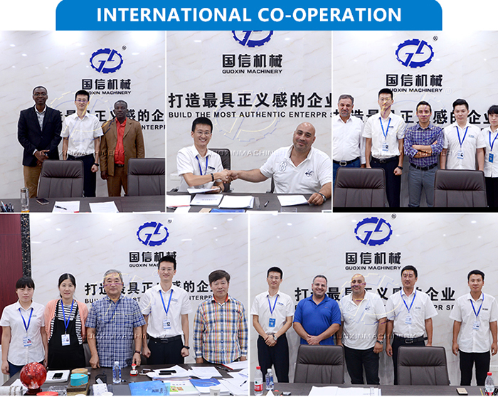 customer visit of Solid waste treatment equipment