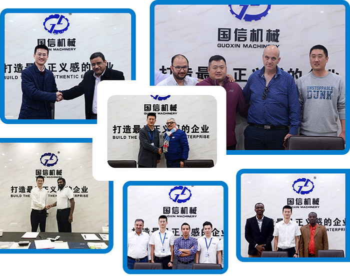 bag breaking machine customer