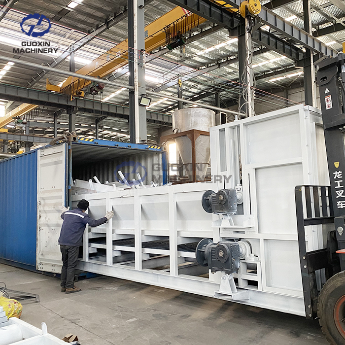 garbage sorting equipment shipped to Thailand